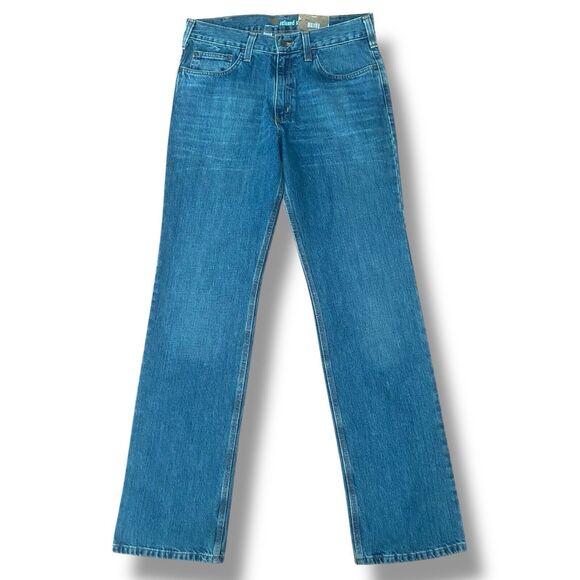 NEW Carhartt B320 990 Men Jeans 33x36 Relaxed Fit Straight Leg Blue Denim Cotton